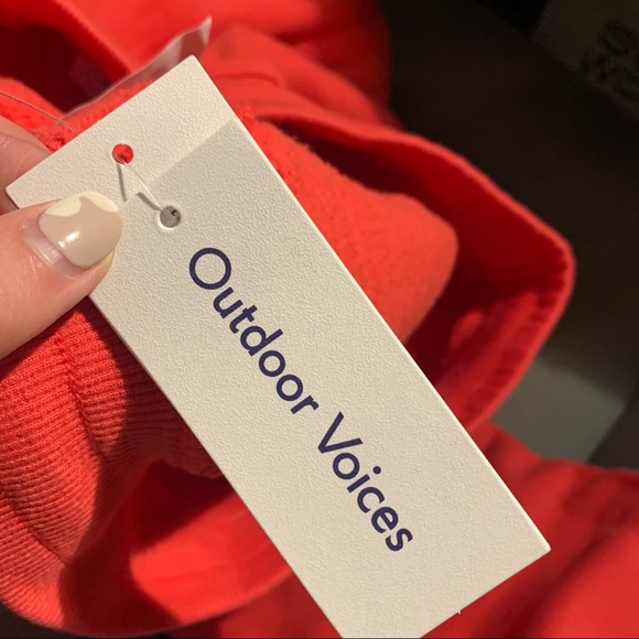 NWT Outdoor Voices Nimbus Sweatpants sz L Color Apple - Picture 7 of 9